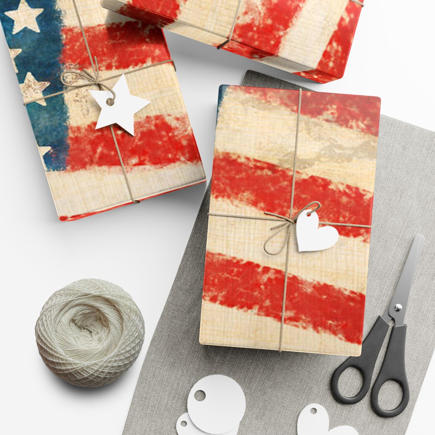 Patriotic Gift Wrap Papers for Holidays & Celebrations