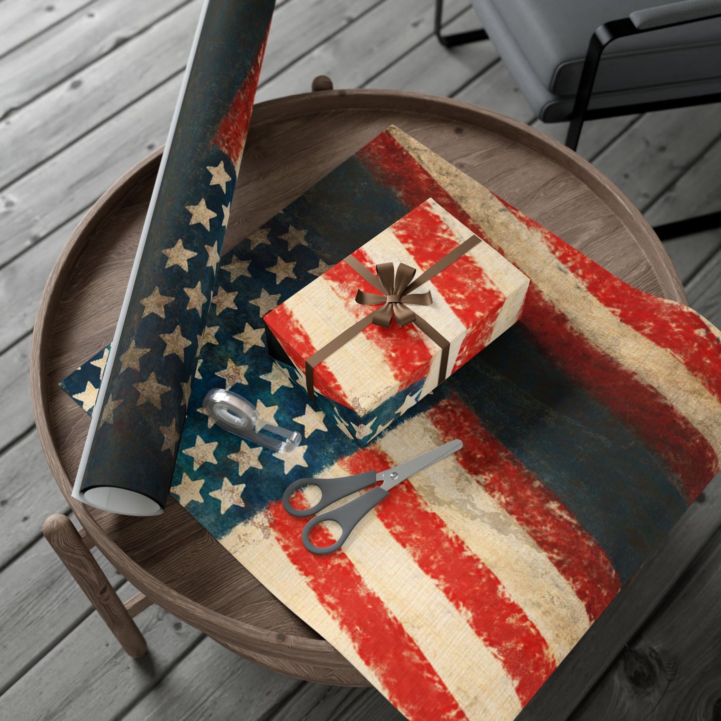 Patriotic Gift Wrap Papers for Holidays & Celebrations