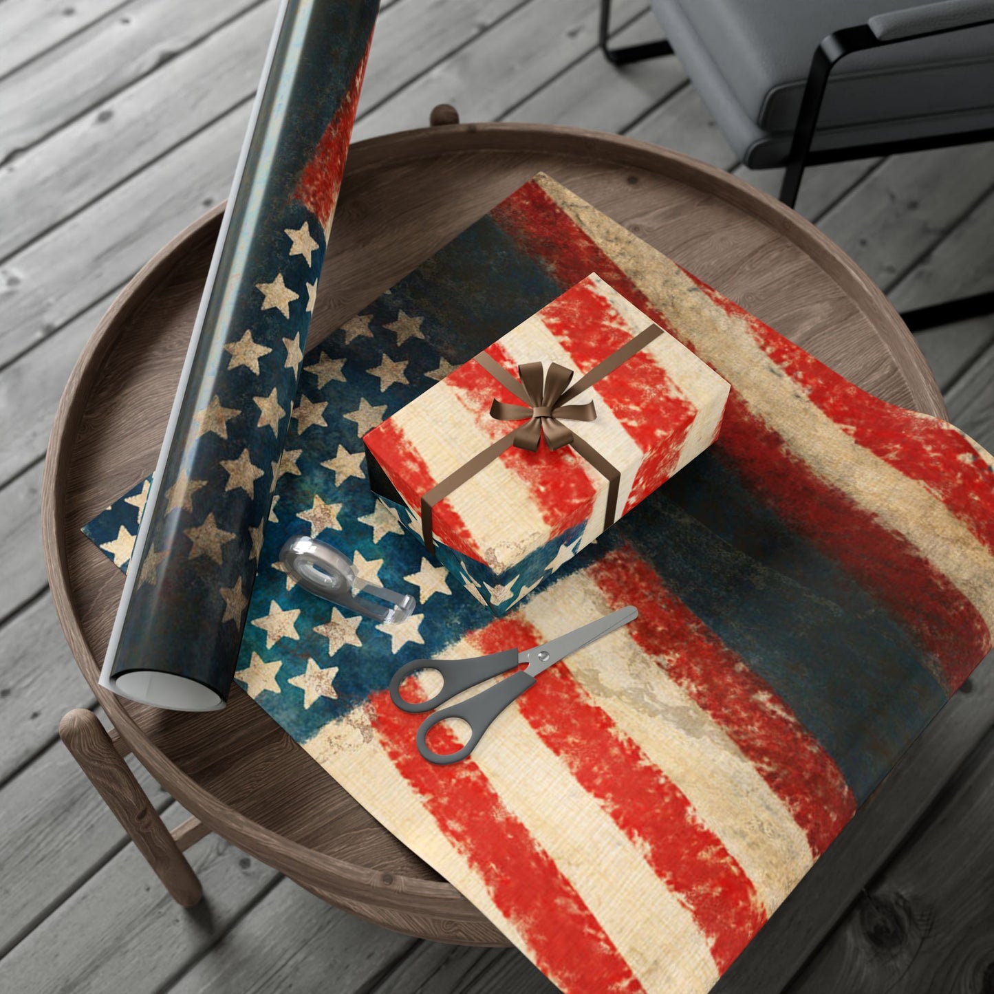 Patriotic Gift Wrap Papers for Holidays & Celebrations