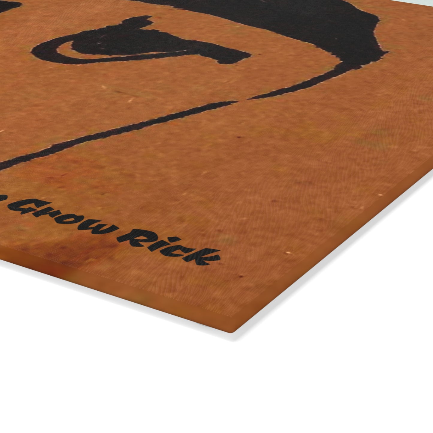 Glass Cutting Board - ImGrowRick Design