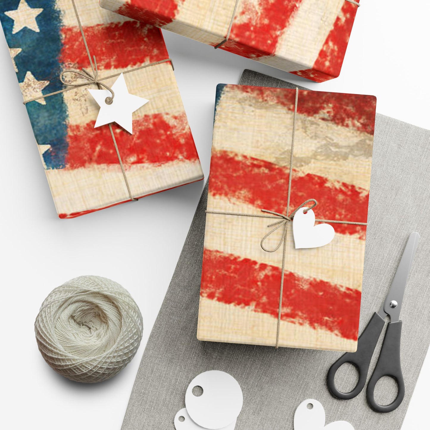 Patriotic Gift Wrap Papers for Holidays & Celebrations
