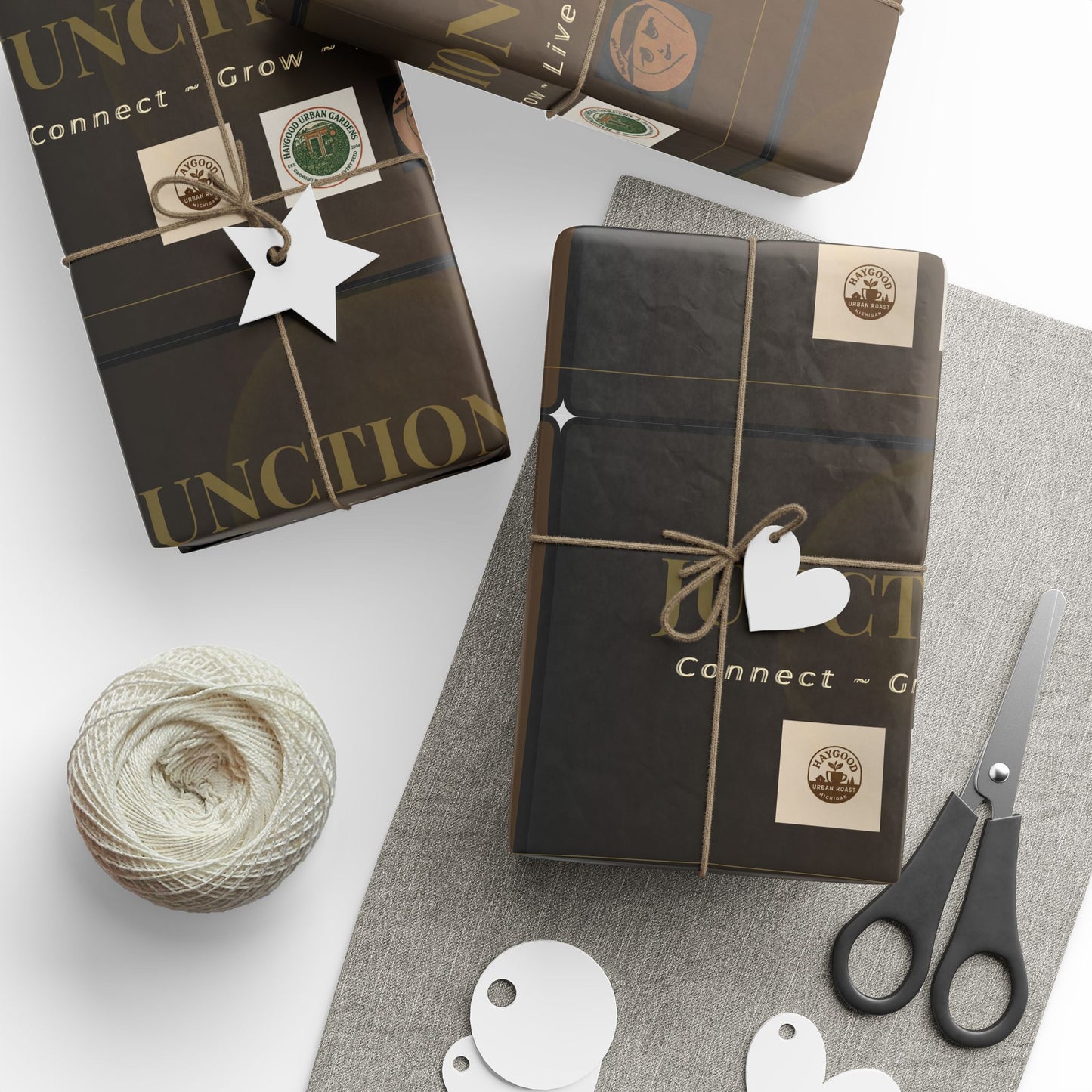 Elegant Patterned Wrapping Paper Roll - Perfect for Holiday Gifting and Special Occasions