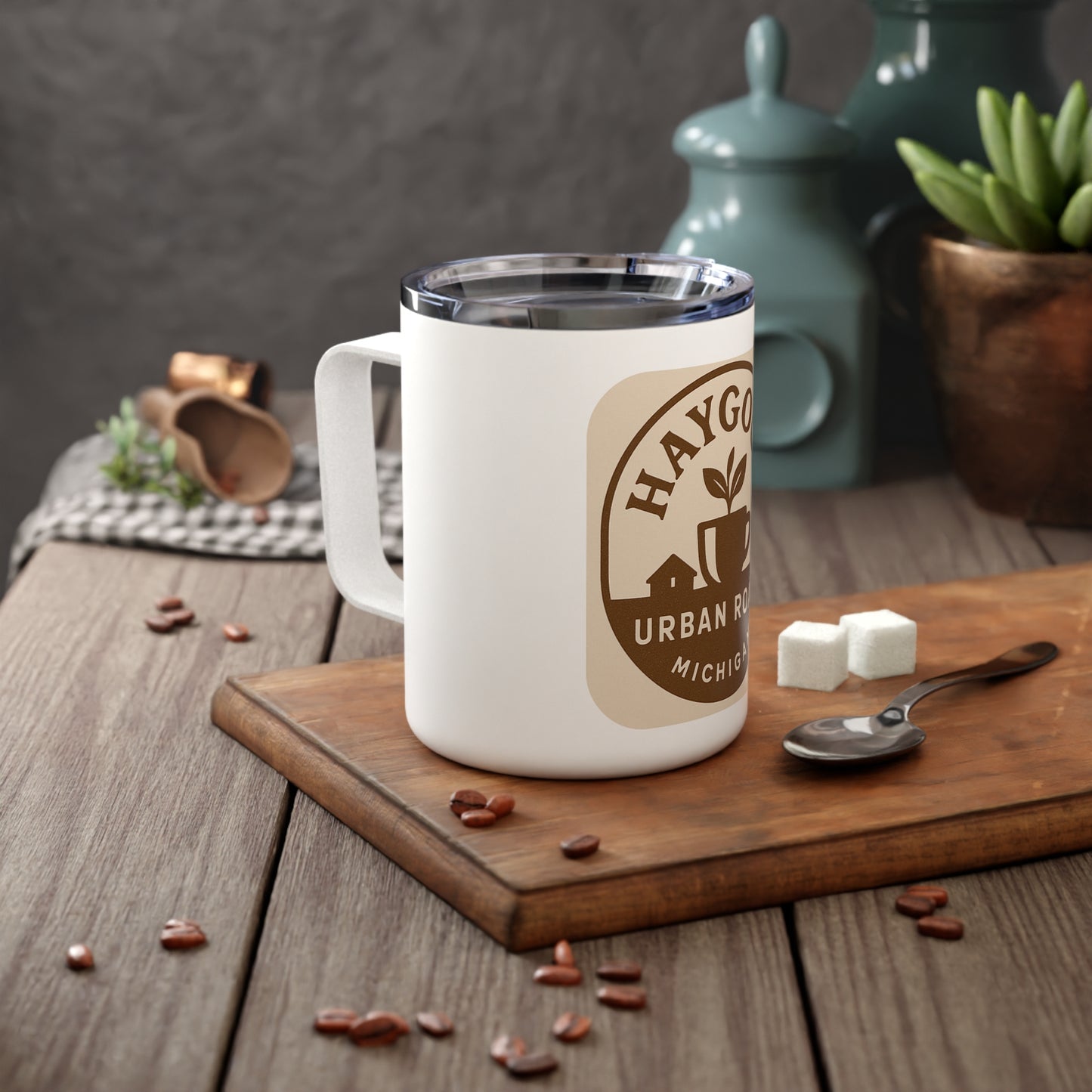 Rustic Insulated Coffee Mug - Perfect for Nature Lovers