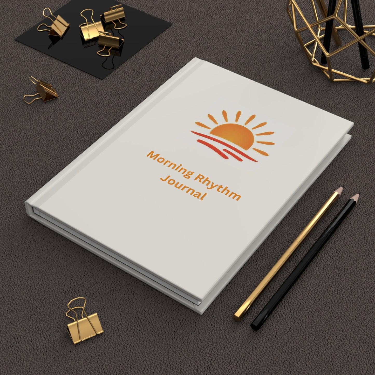 Morning Rhythm Journal — Hardcover Matte Journal
