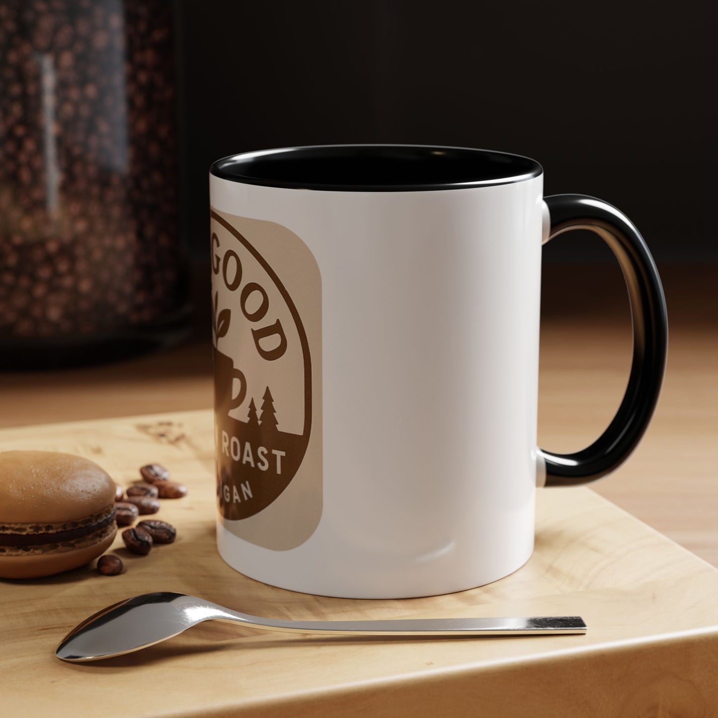 Urban Roast Accent Coffee Mug - 11oz & 15oz - Perfect Gift for Coffee Lovers