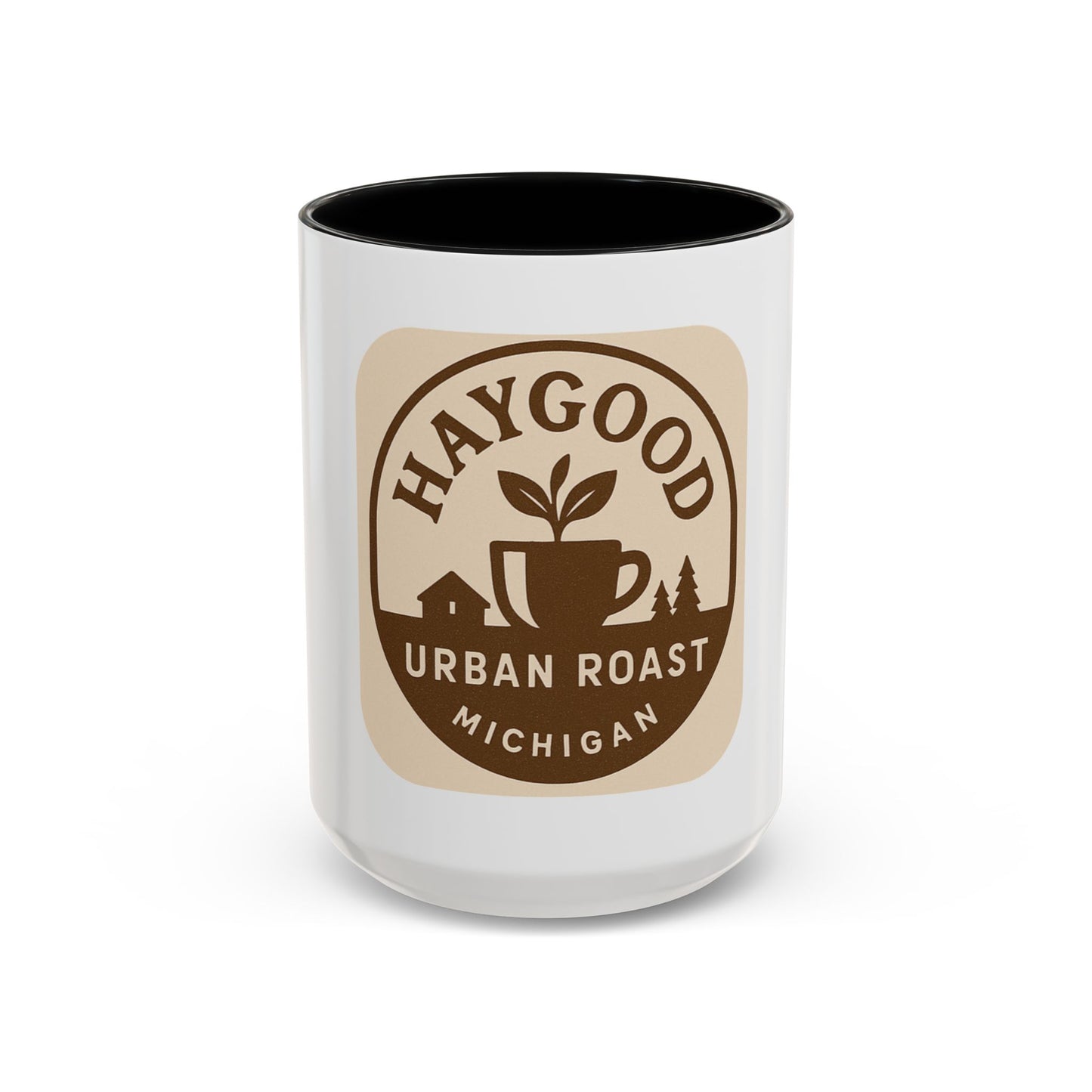 Urban Roast Accent Coffee Mug - 11oz & 15oz - Perfect Gift for Coffee Lovers