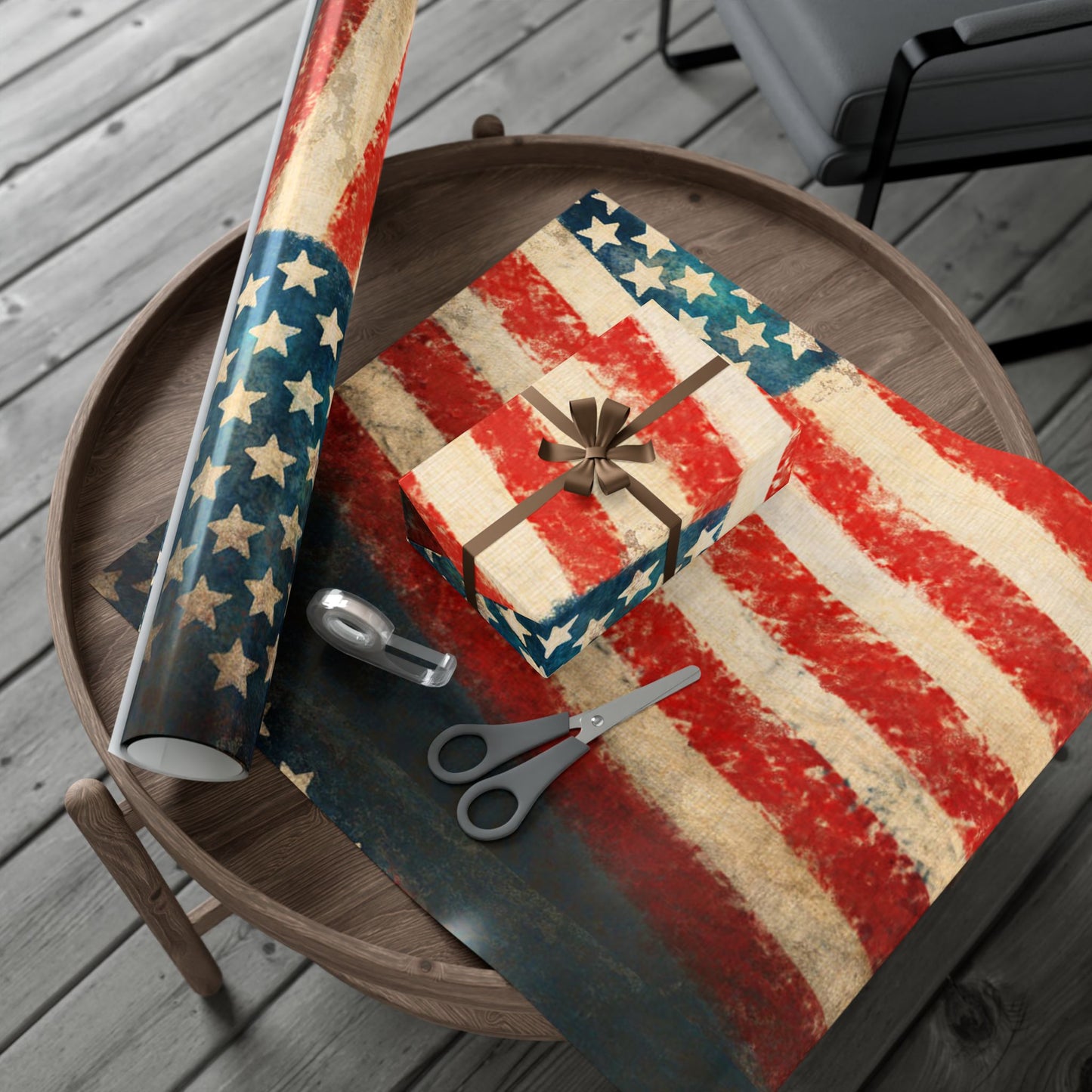 Patriotic Gift Wrap Papers for Holidays & Celebrations