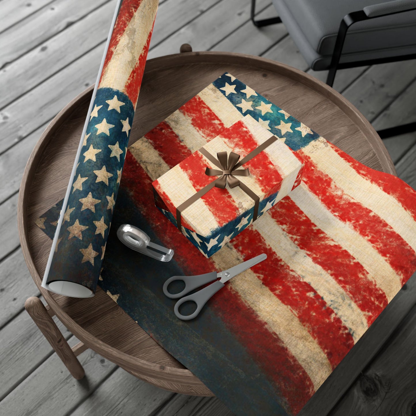 Patriotic Gift Wrap Papers for Holidays & Celebrations