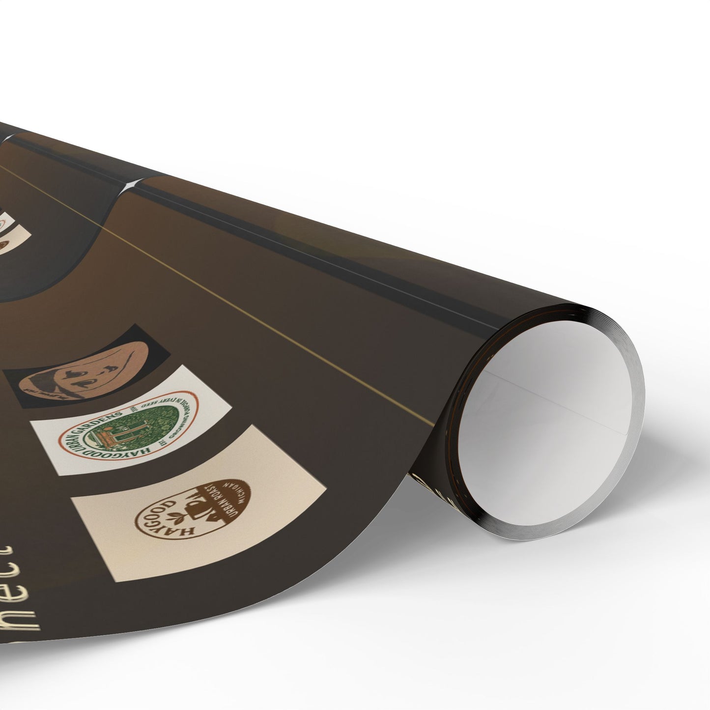 Elegant Patterned Wrapping Paper Roll - Perfect for Holiday Gifting and Special Occasions