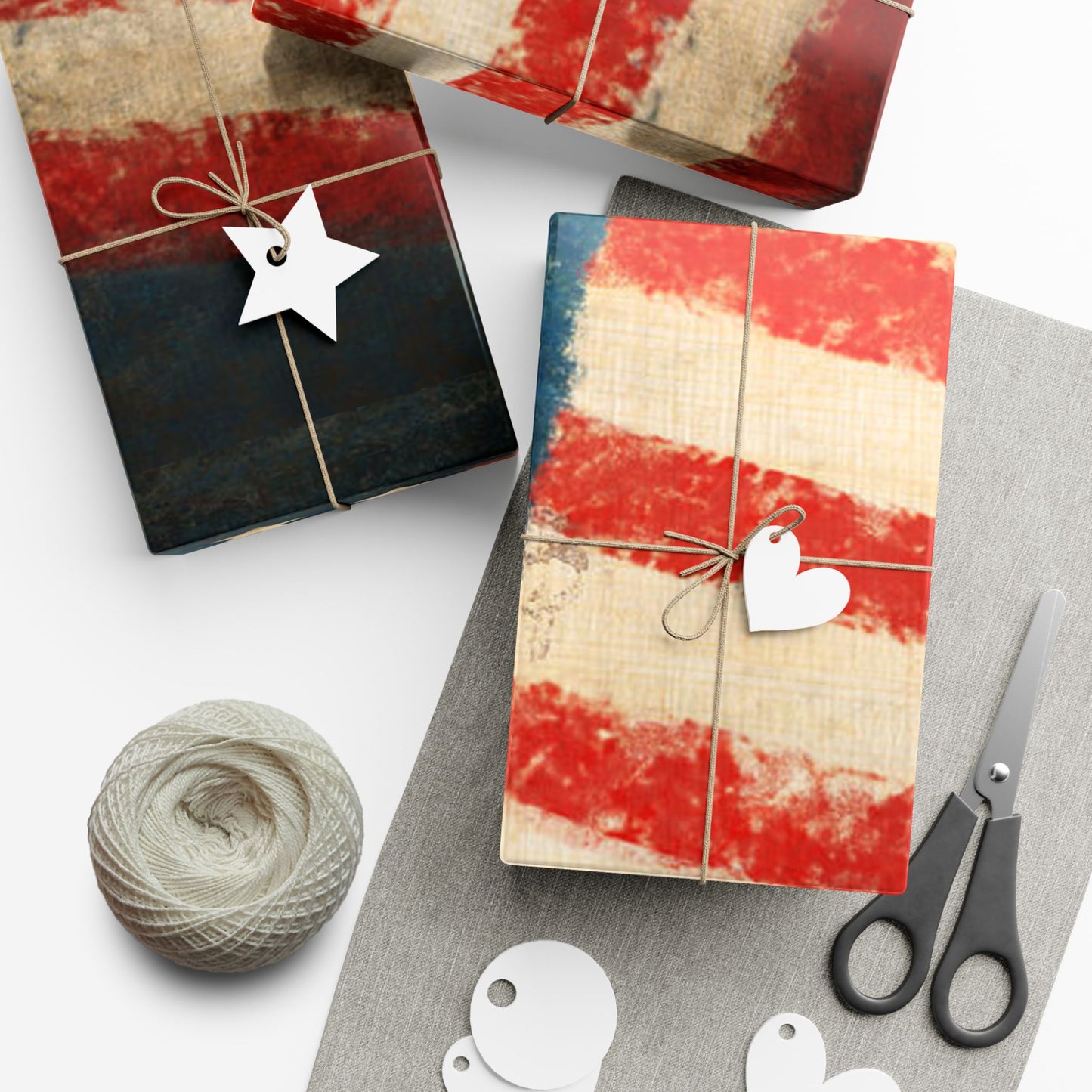 Patriotic Gift Wrap Papers for Holidays & Celebrations