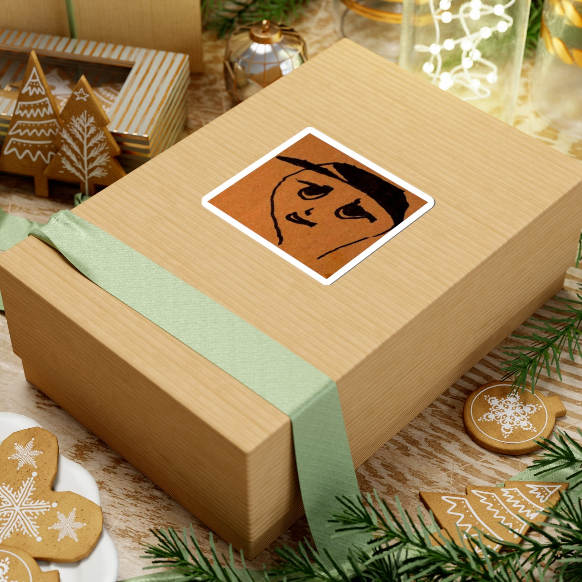 Im Grow Rick Kiss-Cut Stickers