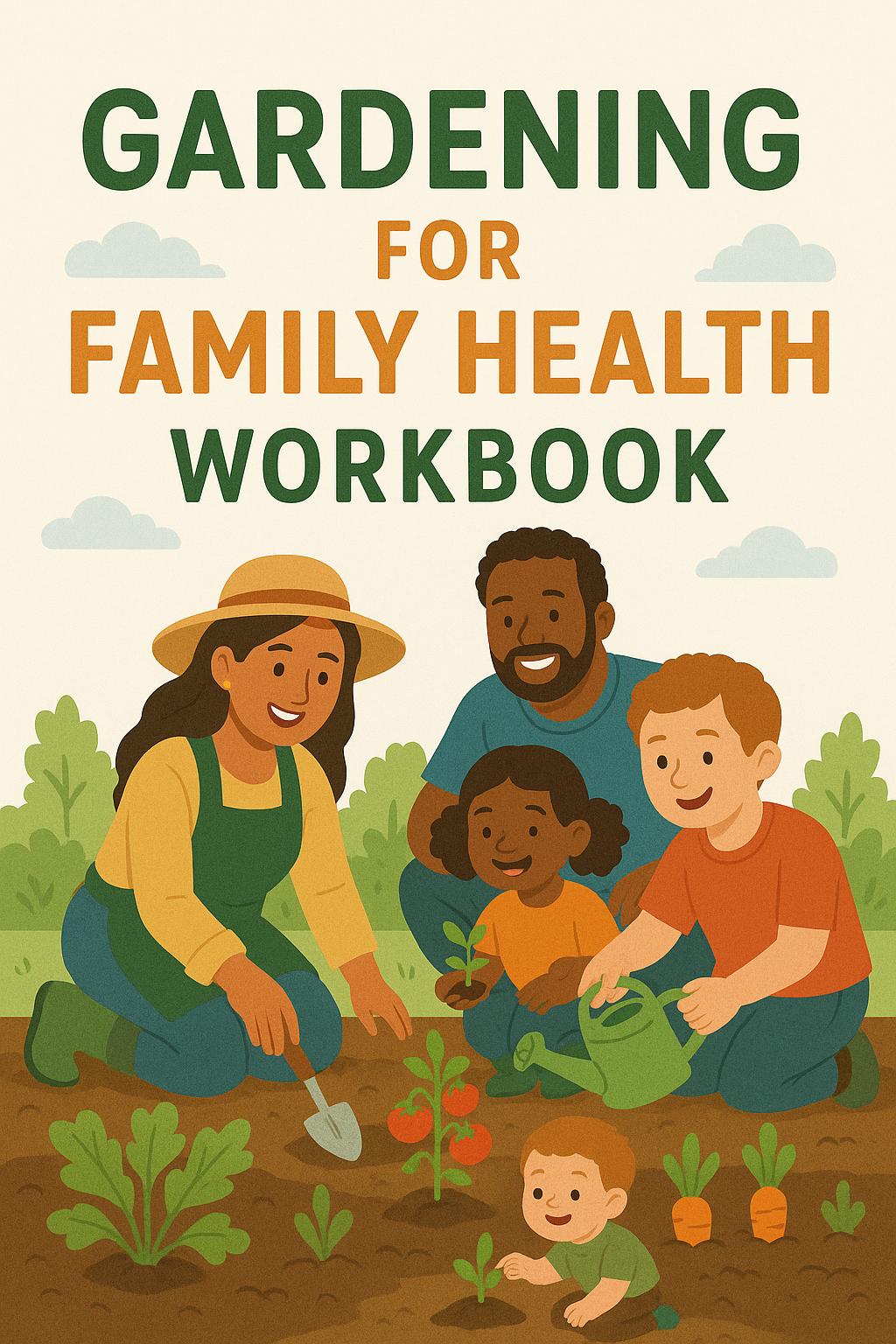 Gardening for Family Health Workbook (Indoor & Group-Friendly PDF)